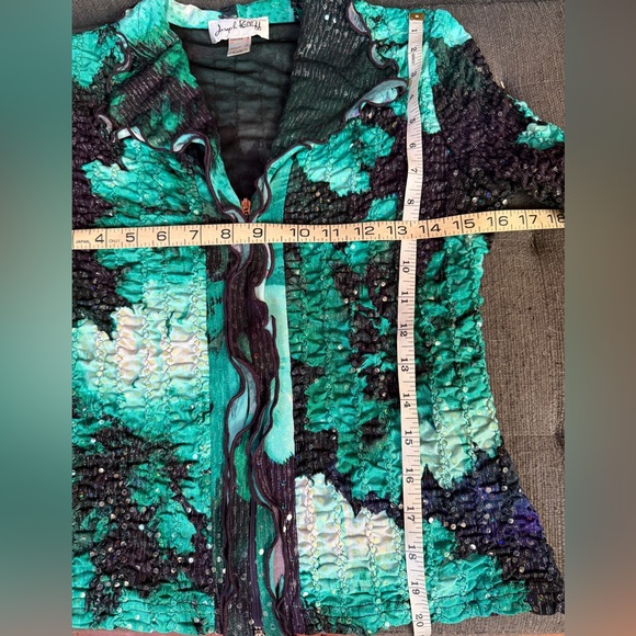 Joseph Ribkoff Multicolor Textured Blouse - Picture 12 of 14